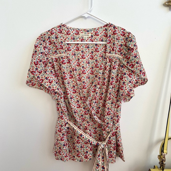 Max Studio shabby chic M to L short sleeve - Picture 2 of 3